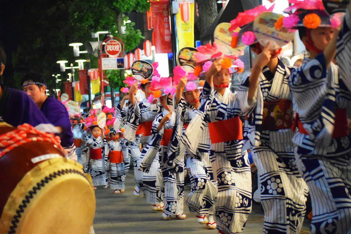 千葉の親子三代夏祭り